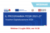 PROGRAMMA FESR 2021-27: Voucher digitalizzazione PMI | Webinar 2 luglio 2024, h. 14:30